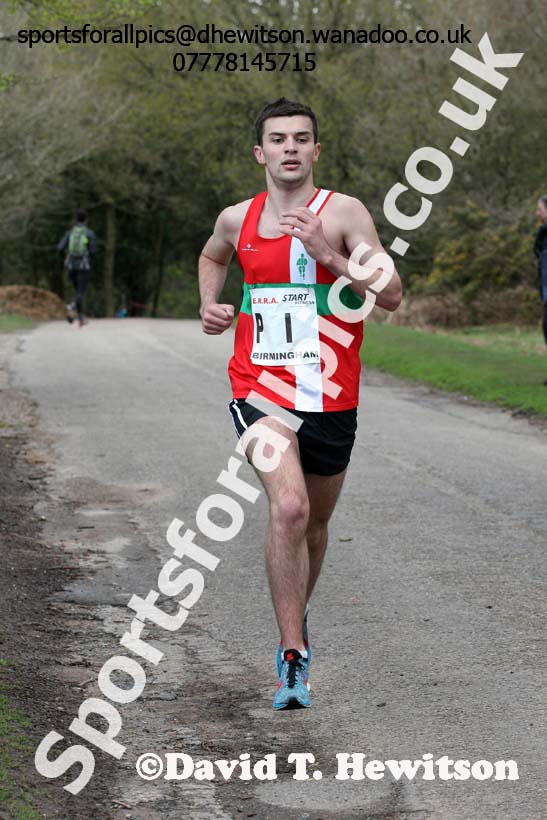 Senior mens English National 12 Stage Road Relay, 2016 English National 12 and 6 Stage Road Relays, Sutton Coldfield, Birmingham. Photo: David T. Hewitson/Sports for All Pics